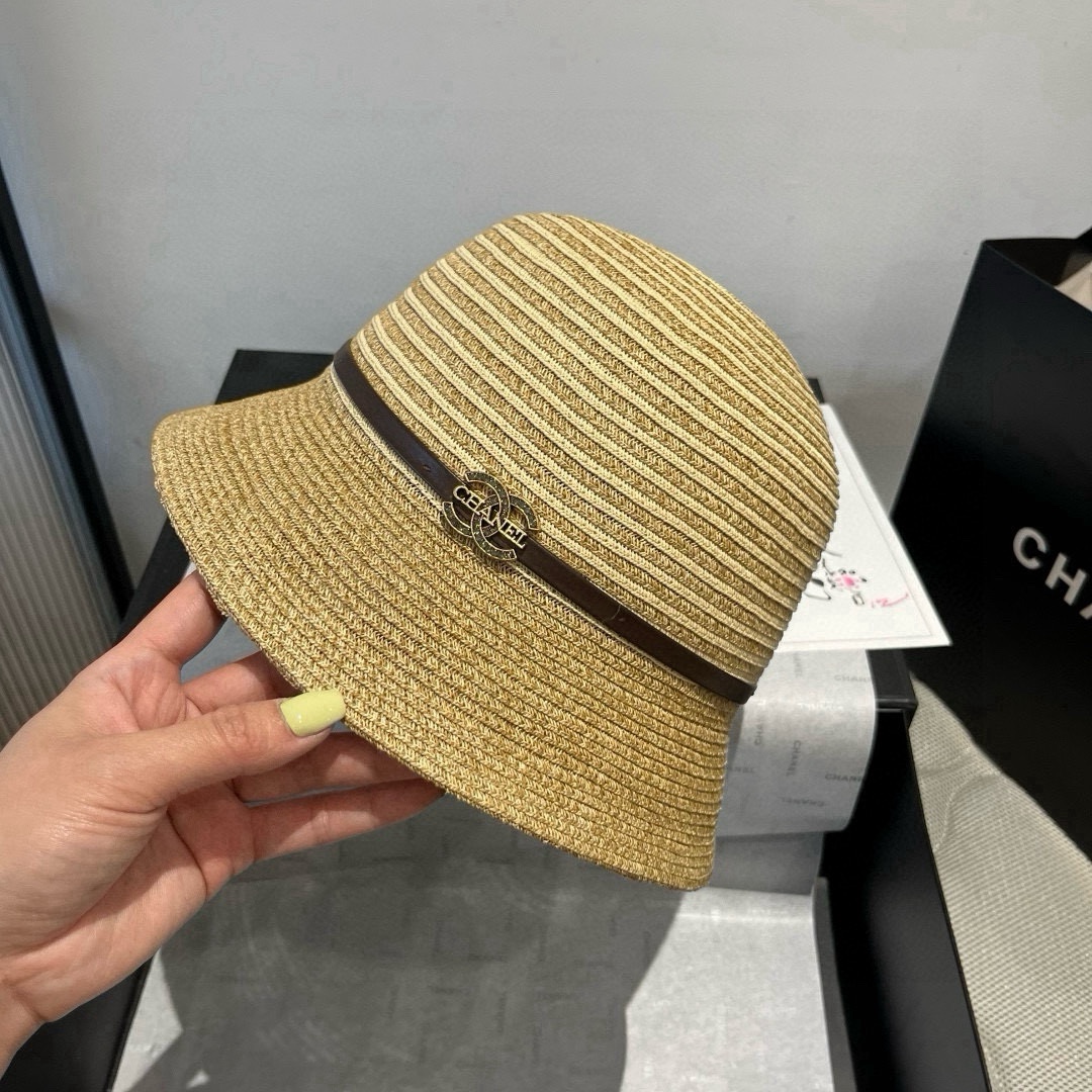 🆕

香奈儿新款盆帽，妥妥的名媛气质，头围57cm