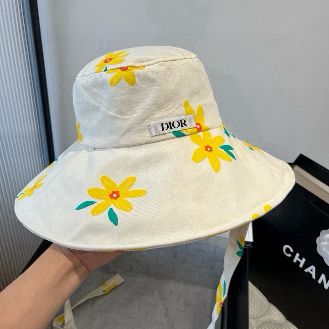🆕
Dior迪奥新款渔夫帽，头围57cm