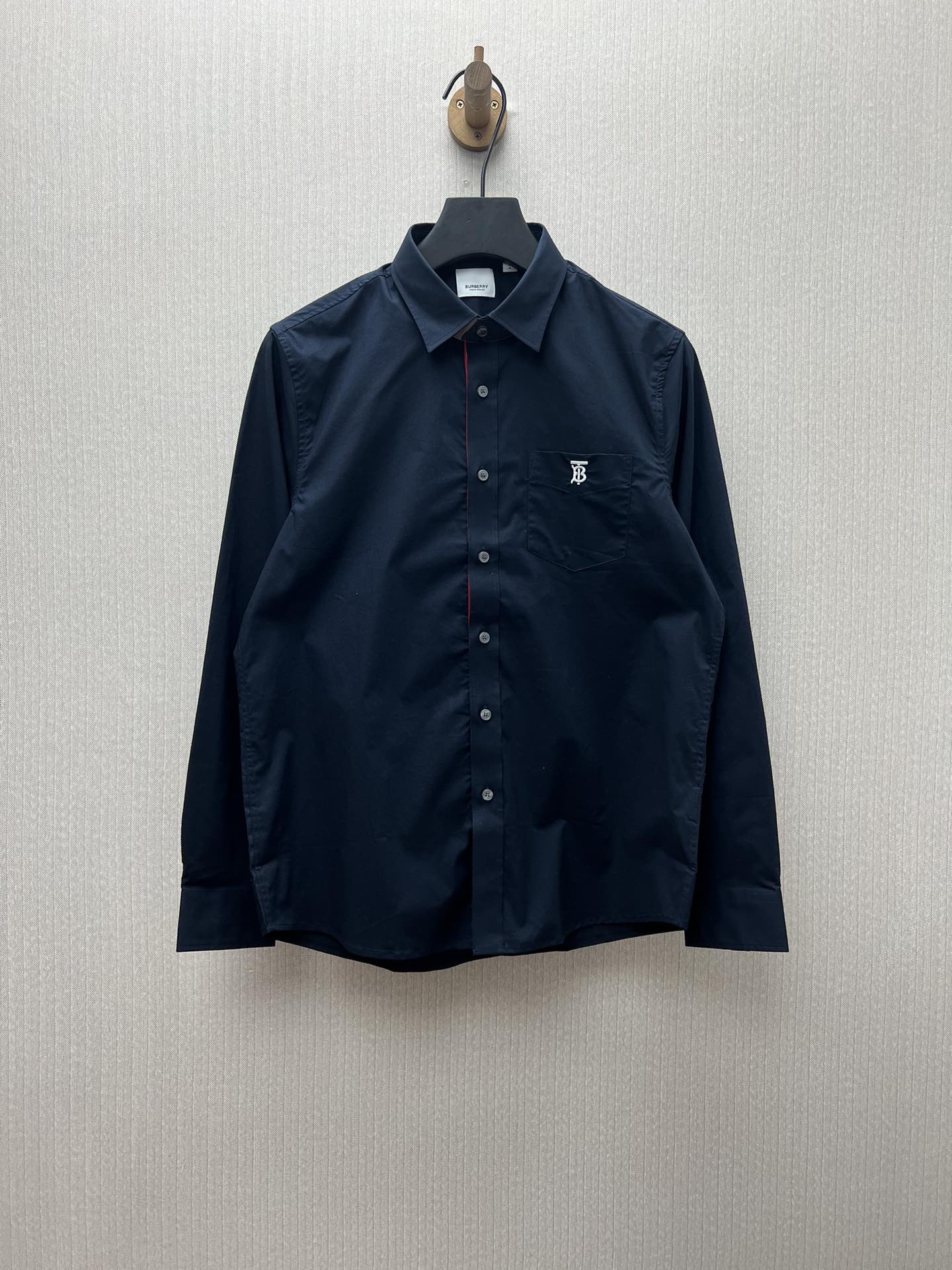 Burberry 25ss nueva camisa tricolor con correas en contraste bordadas TB, número de código de versión alta: S.M.L.XL.XX…