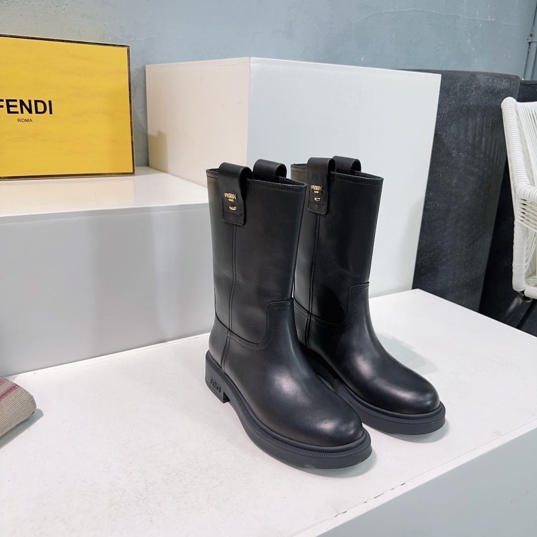 “Top Quality Fendi 25ss Old Flower Boots Series with Imported Materials and Velvet Lining” - 图片 2