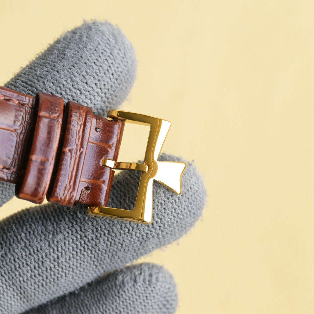 “Zijiang Danton White Gold Watch with 9015 Super-Tight Core: Elegant and High-End Quality” - 图片 9