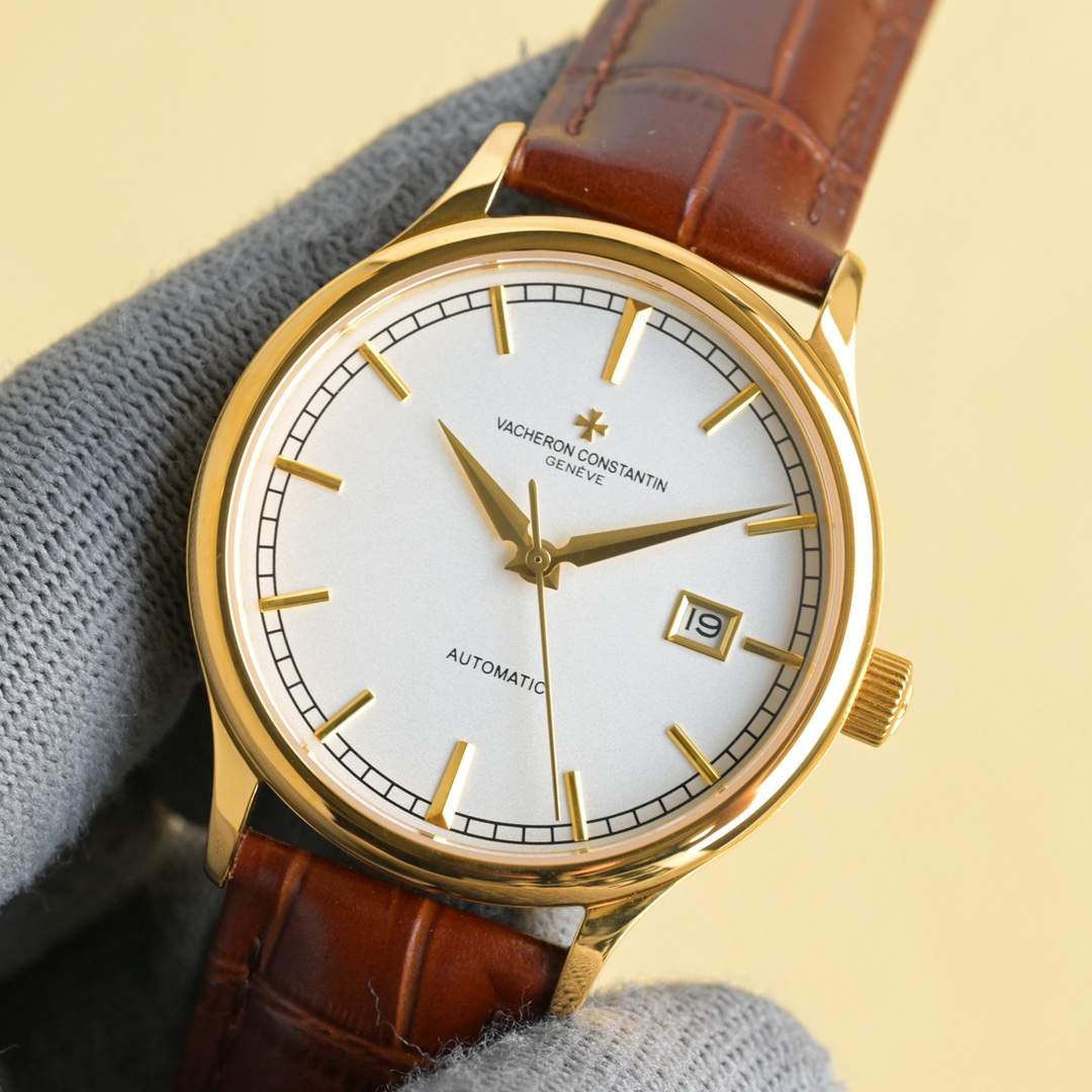 “Zijiang Danton White Gold Watch with 9015 Super-Tight Core: Elegant and High-End Quality” - 图片 4