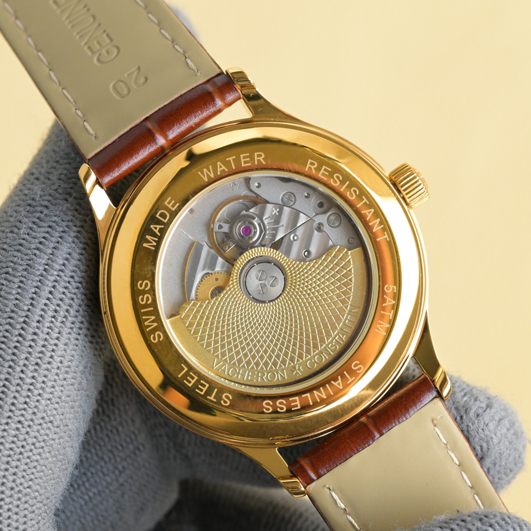 “Zijiang Danton White Gold Watch with 9015 Super-Tight Core: Elegant and High-End Quality” - 图片 8