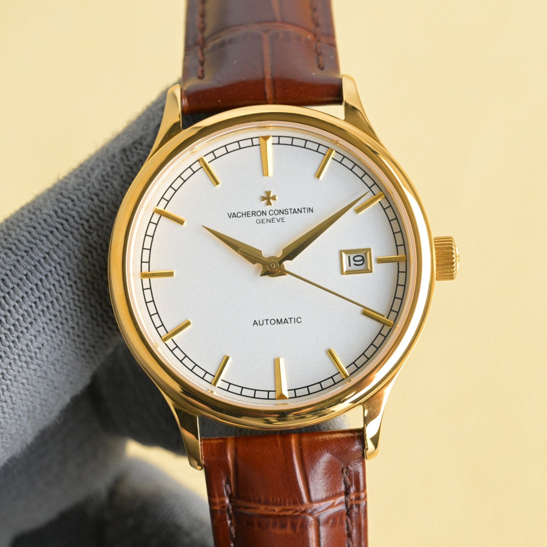 “Zijiang Danton White Gold Watch with 9015 Super-Tight Core: Elegant and High-End Quality” - 图片 3