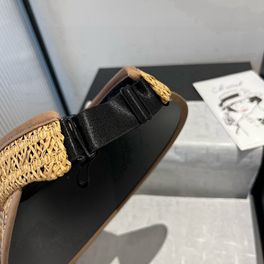 🆕

Prada普拉达新款空顶发箍遮阳帽，可调节，头围57cm