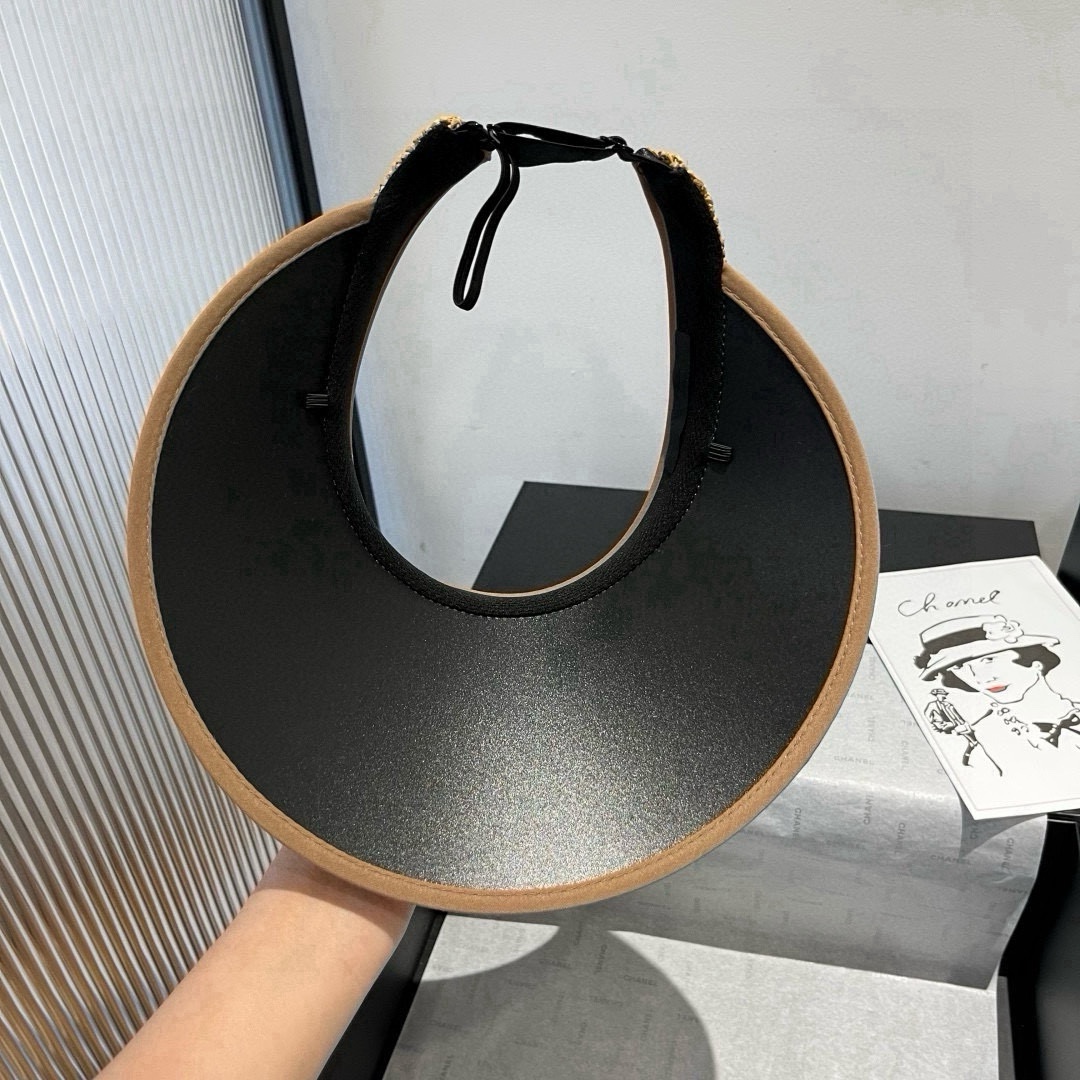 🆕

Prada普拉达新款空顶发箍遮阳帽，可调节，头围57cm