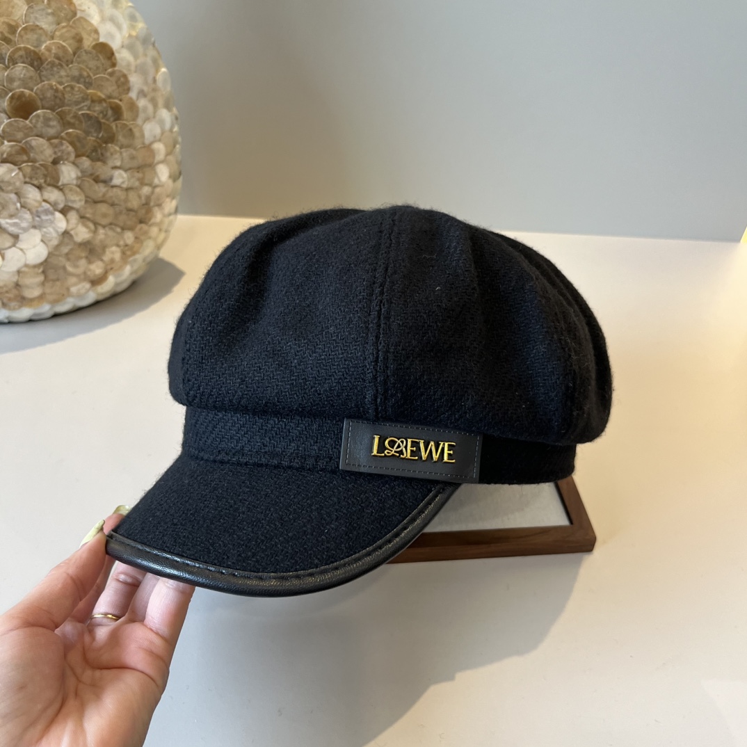 🆕

罗意威秋款画家鸭舌帽，后松紧带调节