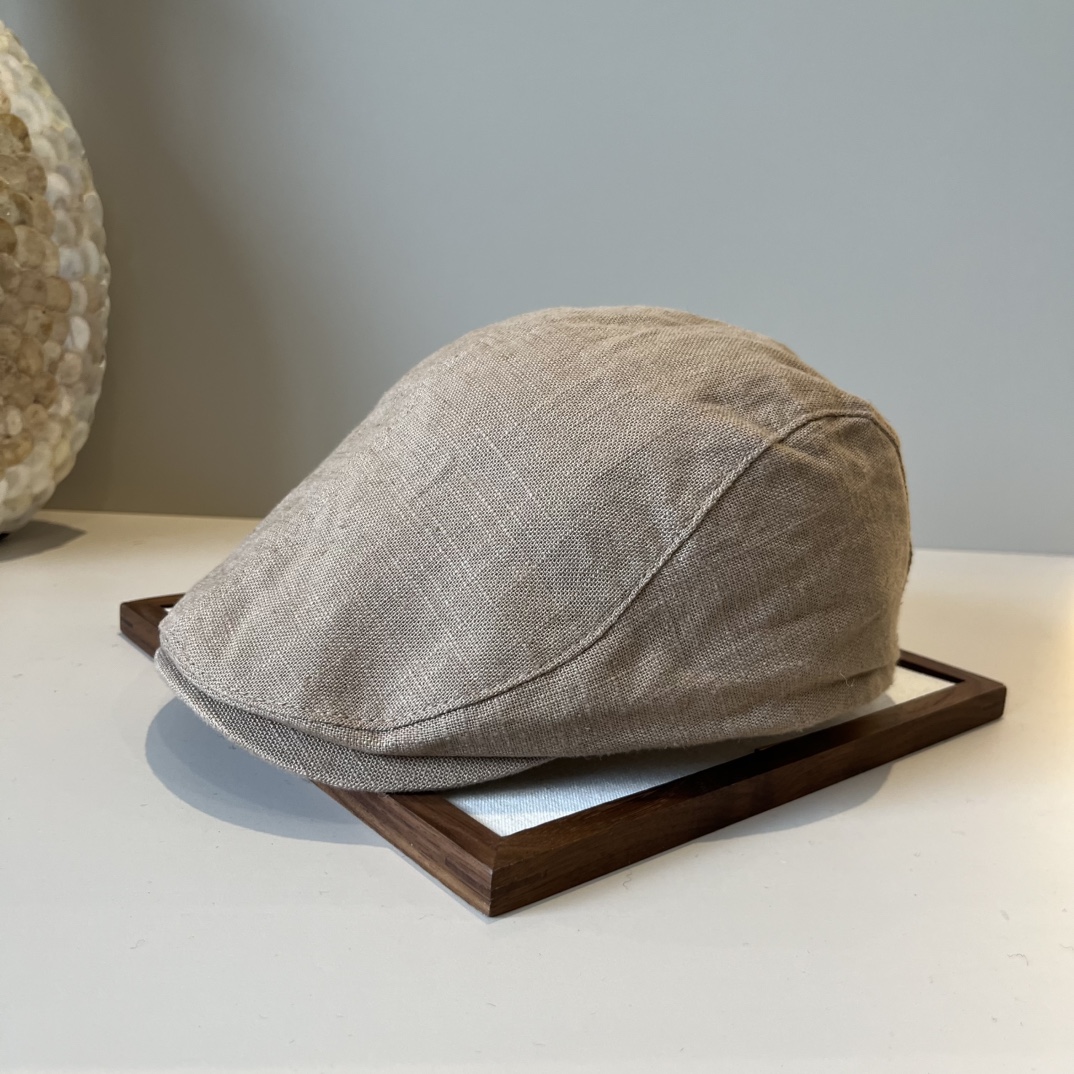 🆕
亚历山大王前进鸭舌帽，棉麻面料，轻盈百搭