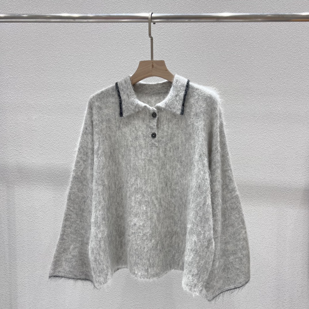 NO:463388,BC 25 autumn and winter new style brushed color-blocking long sleeves Super soft Sully alpaca wool delicate and soft and comfortable touch The whole piece brushed craftsmanship Super long velvet feel Loose style versatile and slim Pink Gray SML,,alexander wang19860909BC 25秋冬新款 拉绒拼色长袖 超柔苏利羊驼绒羊毛 手感细腻柔软舒适 整件拉绒工艺 超长绒感 宽松版型百搭显瘦 粉色 灰色 SML,,alexander wang,Women's clothing