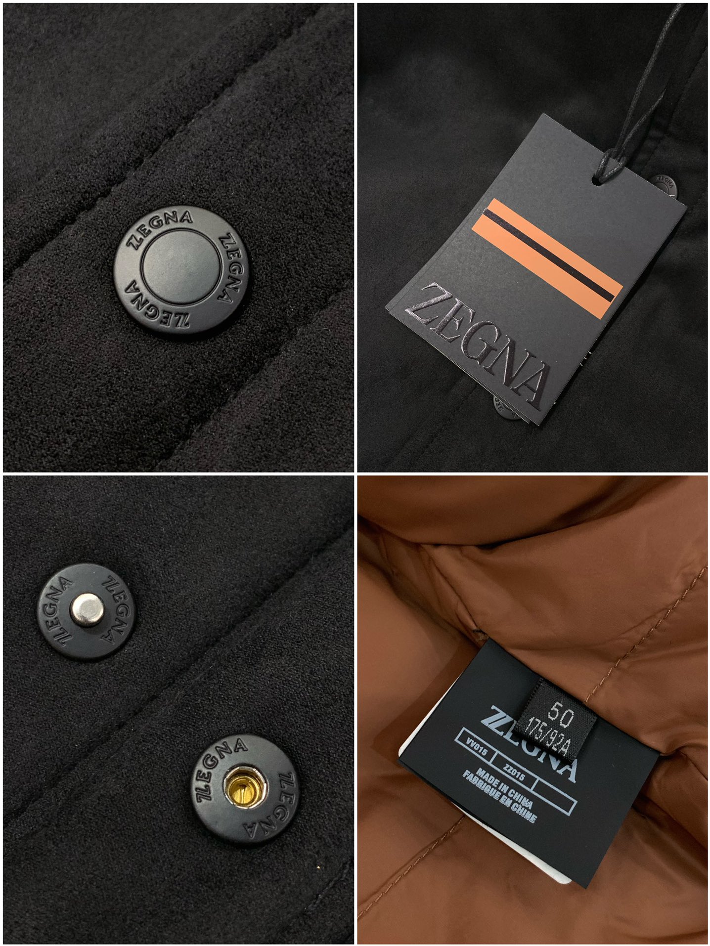 ，杰尼亚 Zegna，2025冬季最新品，专柜同步有售，原单狠货，时尚休闲➕薄羽绒夹克外套，采用进口原版