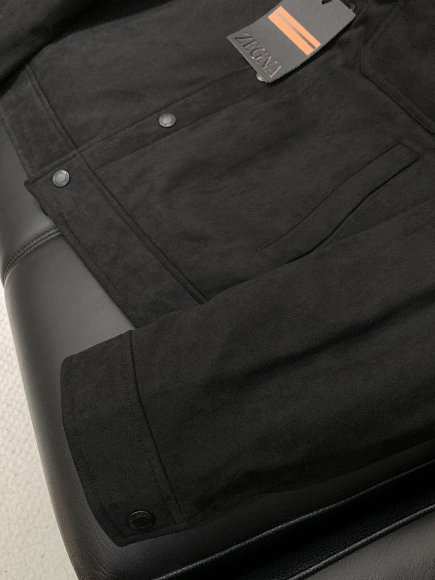 ，杰尼亚 Zegna，2025冬季最新品，专柜同步有售，原单狠货，时尚休闲➕薄羽绒夹克外套，采用进口原版