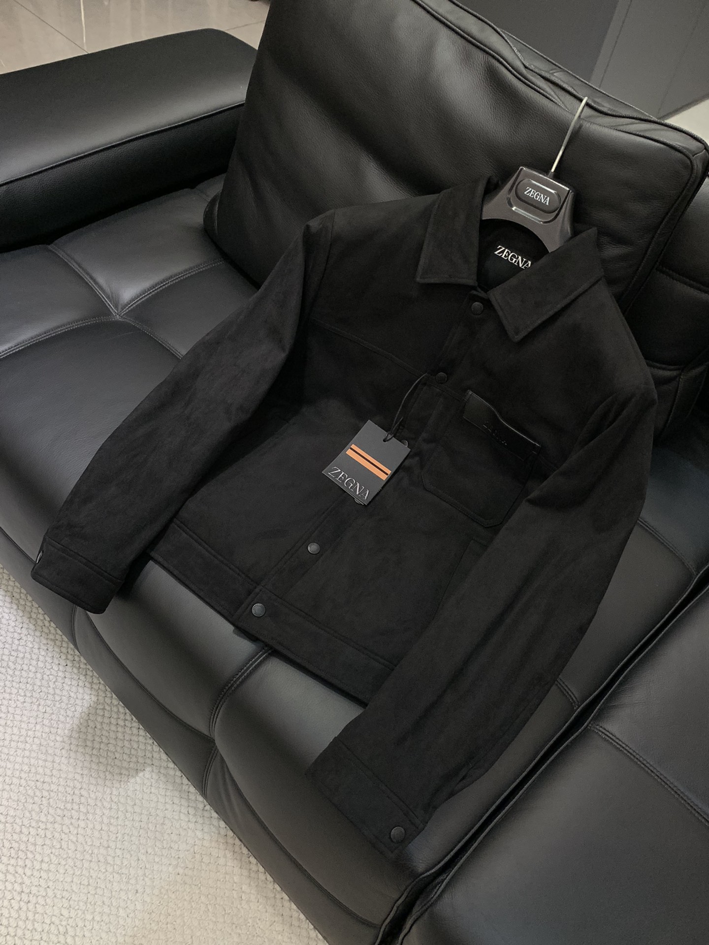 ，杰尼亚 Zegna，2025冬季最新品，专柜同步有售，原单狠货，时尚休闲➕薄羽绒夹克外套，采用进口原版