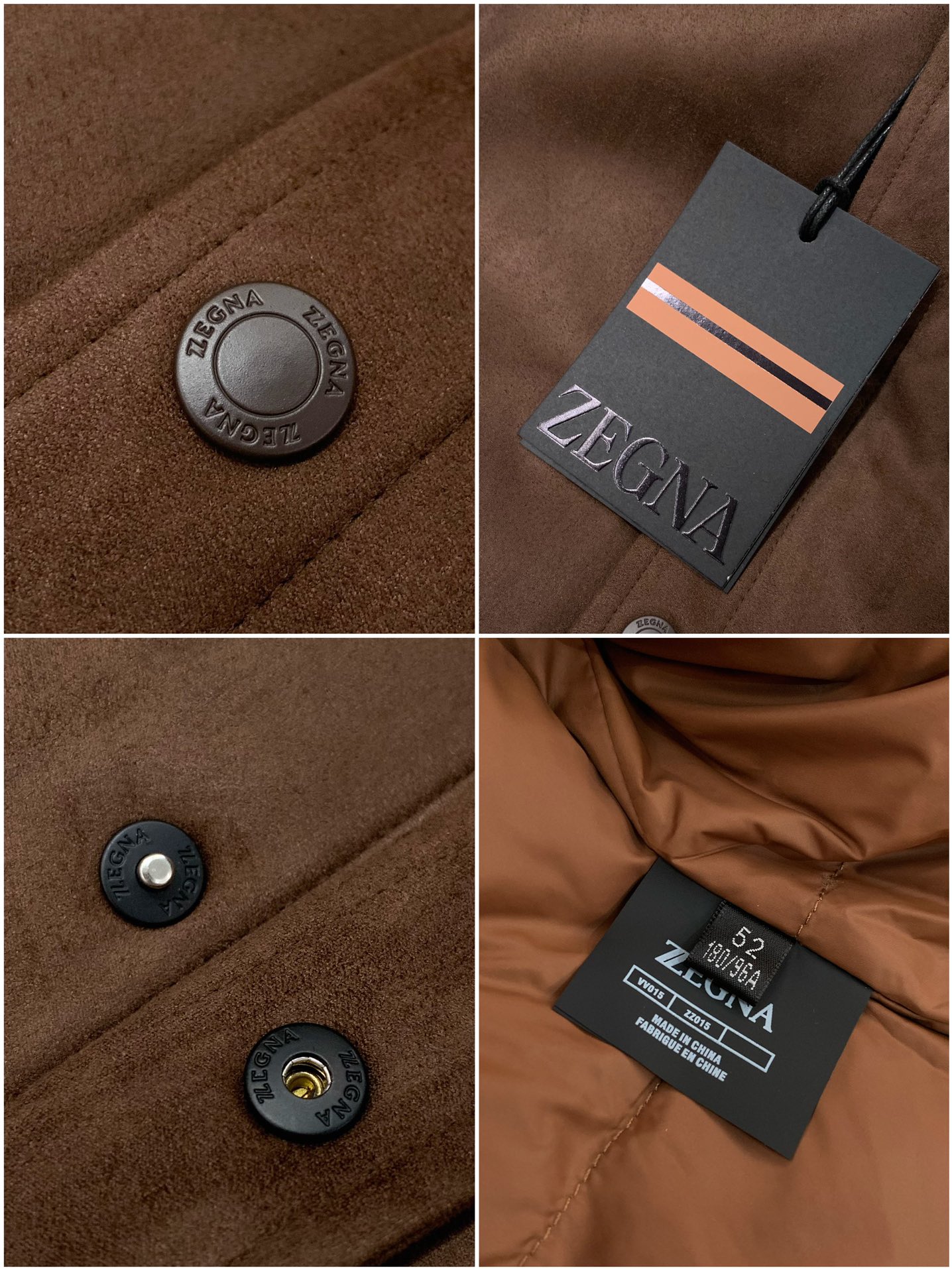，杰尼亚 Zegna，2025冬季最新品，专柜同步有售，原单狠货，时尚休闲➕薄羽绒夹克外套，采用进口原版