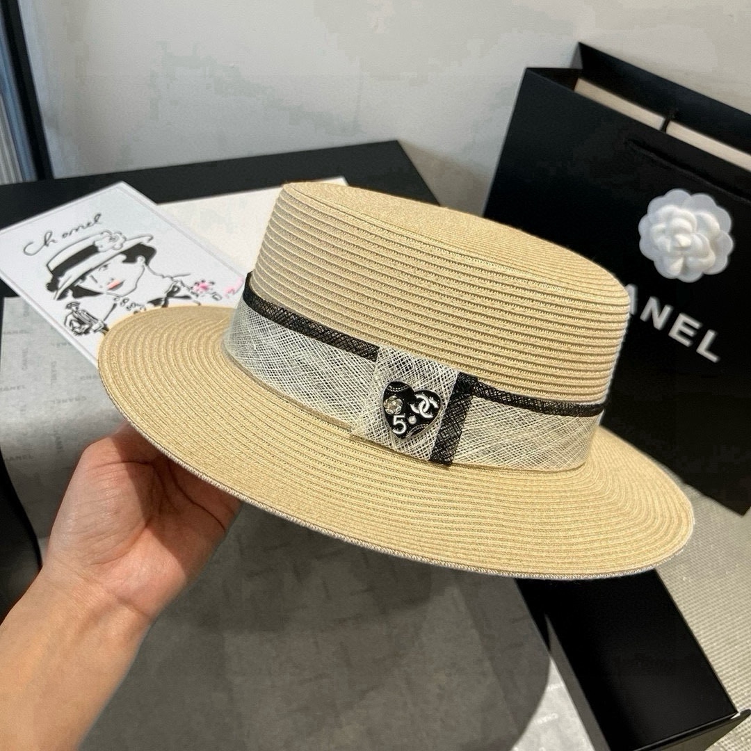 NO:362509,Chanel Chanel, top hat, shiny straw hat, head circumference 57cm hat, straw hat, fisherman hat, baseball hat, knit hat, hat, chanel, chanel, espadrilles, hatsChanel香奈儿,平顶礼帽,麻纱草帽,头围57cm帽子草帽渔夫帽棒球帽针织帽,帽子,chanel,chanel,espadrilles,hats,hat