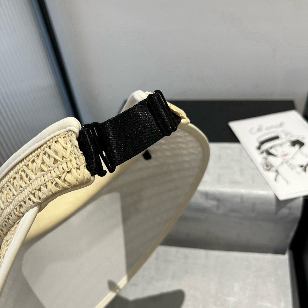 🆕

Prada普拉达新款空顶发箍遮阳帽，可调节，头围57cm