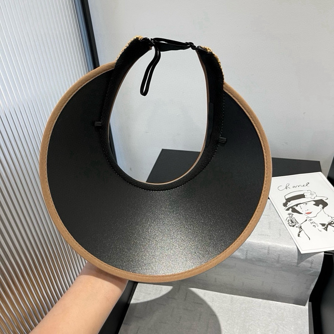 🆕

Prada普拉达新款空顶发箍遮阳帽，可调节，头围57cm