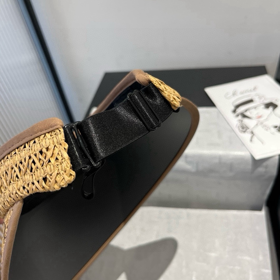 🆕

Prada普拉达新款空顶发箍遮阳帽，可调节，头围57cm