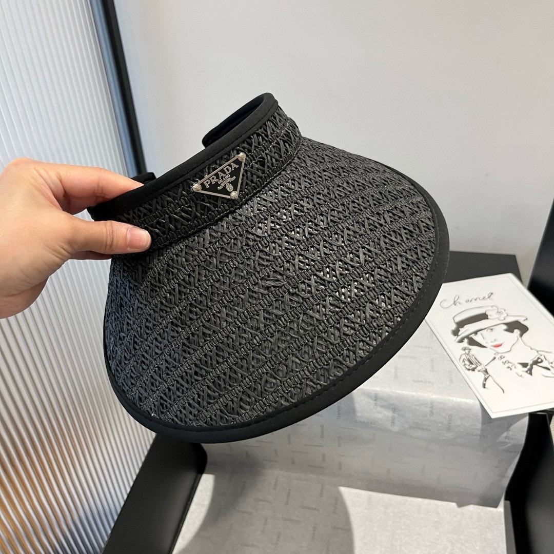 NO:362287,Prada Prada new empty headband sun hat, adjustable, head circumference 57cm hat, straw hat, fisherman hat, baseball hat, knit hat, hat, prada, prada, espadrilles, hatsPrada普拉达新款空顶发箍遮阳帽,可调节,头围57cm帽子草帽渔夫帽棒球帽针织帽,帽子,prada,prada,espadrilles,hats,hat