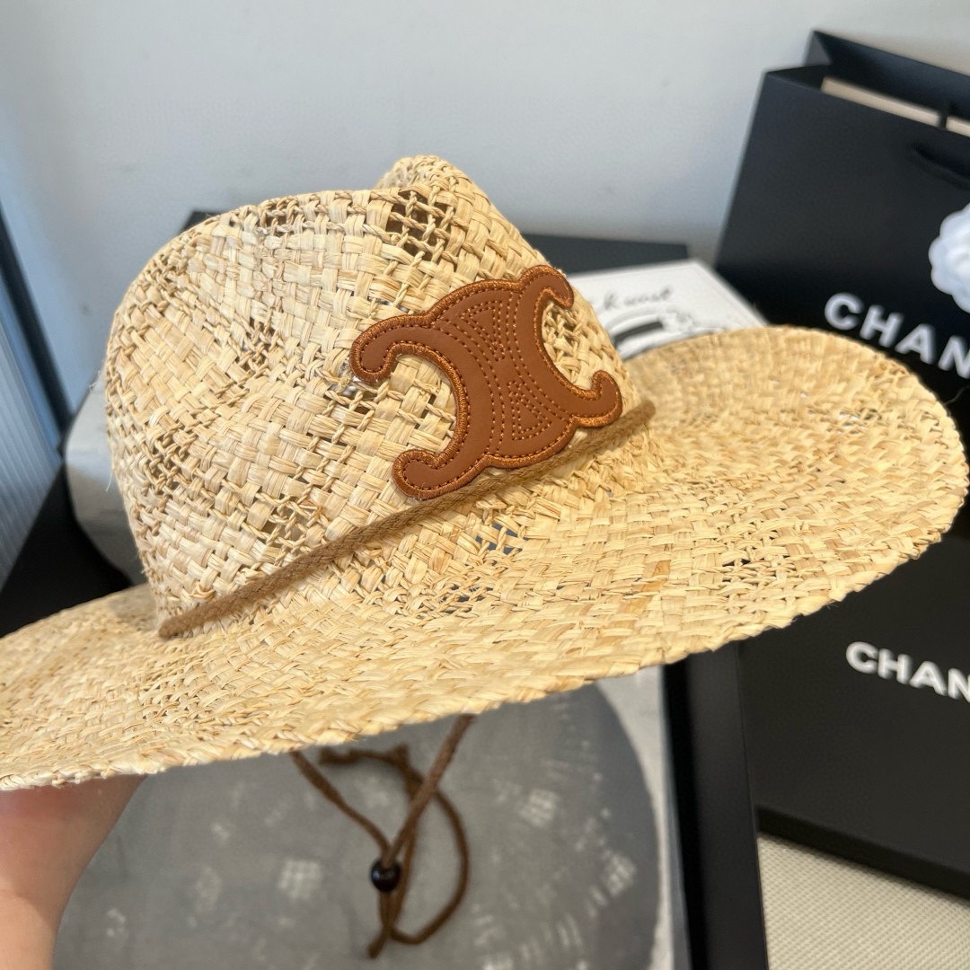 NO:362355,Celine Celline Rafi straw hat, denim top hat, wearing windproof rope light and versatile, head circumference 57cm hat straw hat fisherman hat baseball hat knit hat, hat, celine, celine, espadrilles, hatsCeline赛琳拉菲草帽,牛仔礼帽,佩戴防风绳 轻盈百搭,头围57cm帽子草帽渔夫帽棒球帽针织帽,帽子,celine,celine,espadrilles,hats,hat