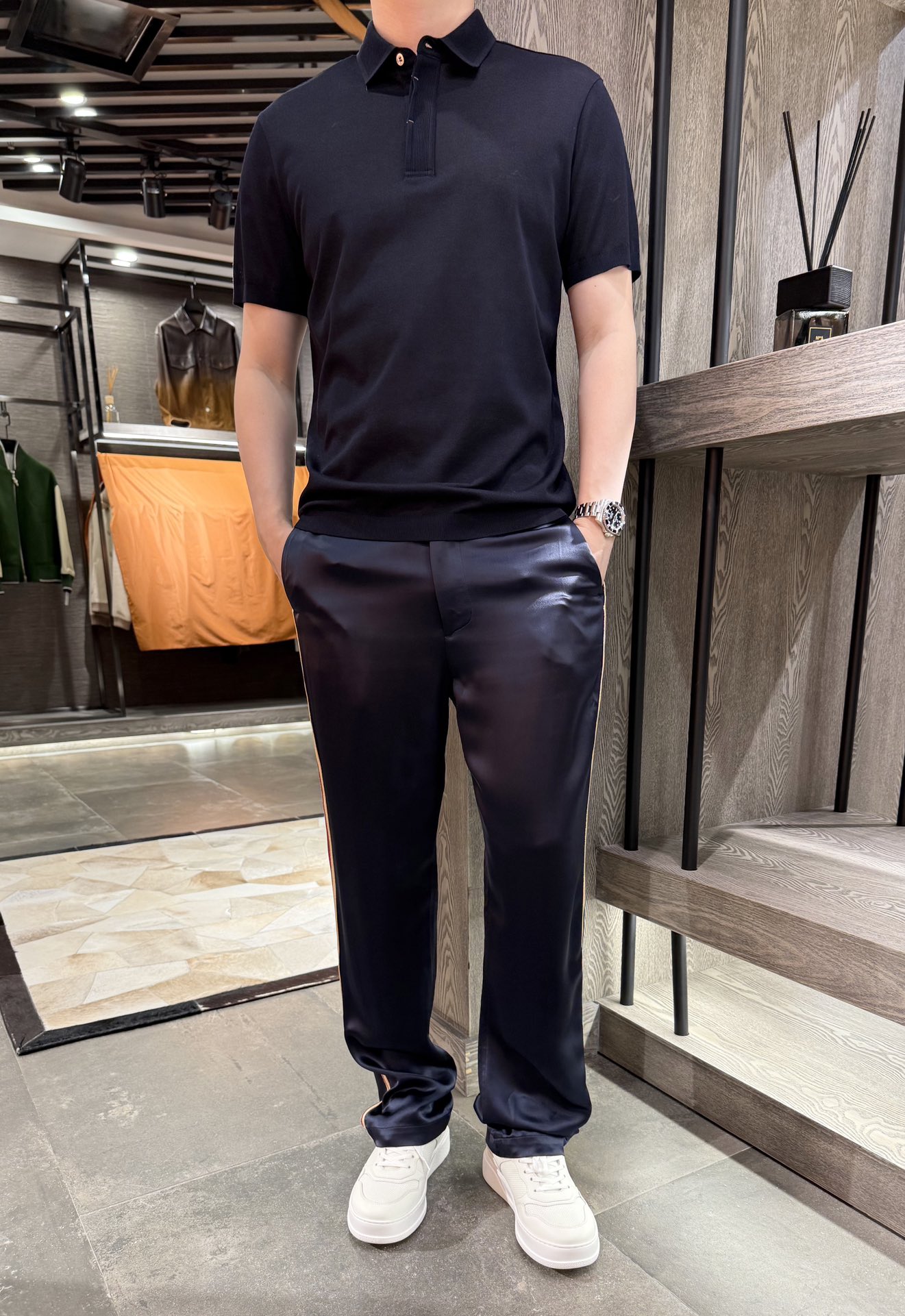 NO:506521,LP-Spring and Summer Thin Casual Pants Customized Acetate Fabric Skin Touch Ultra-thin Soft and Comfortable Upper Body Special Comfort S-2xl (Model 180/140 M, with Hong Kong Lane Crawford Gift Box Packaging), Loro Piana, Alexander Wang19860909LP-春夏薄款休闲卫裤 定制醋酸纤维面料 肤质的触感 超薄柔软舒适 上身特别舒服 码数S-2xl(模特180/140穿M,配香港连卡佛礼盒包装),,loro piana,alexander wang,Men's clothing