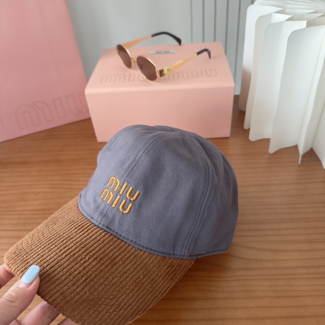 

【MIUM缪缪】2025新款棒球帽，🔆百搭日常款～出街必备