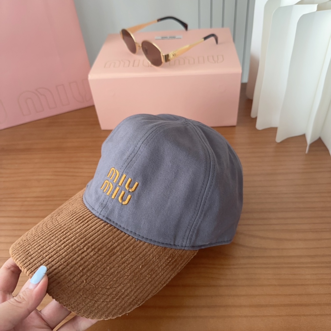 

【MIUM缪缪】2025新款棒球帽，🔆百搭日常款～出街必备