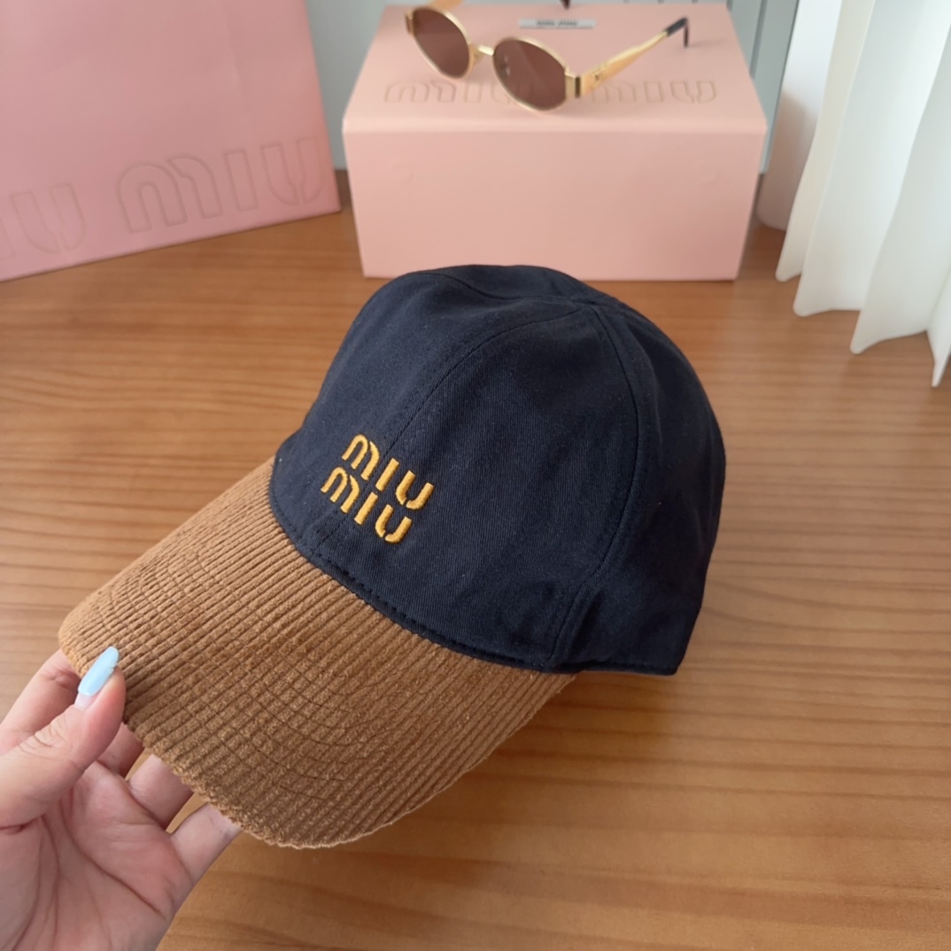 

【MIUM缪缪】2025新款棒球帽，🔆百搭日常款～出街必备
