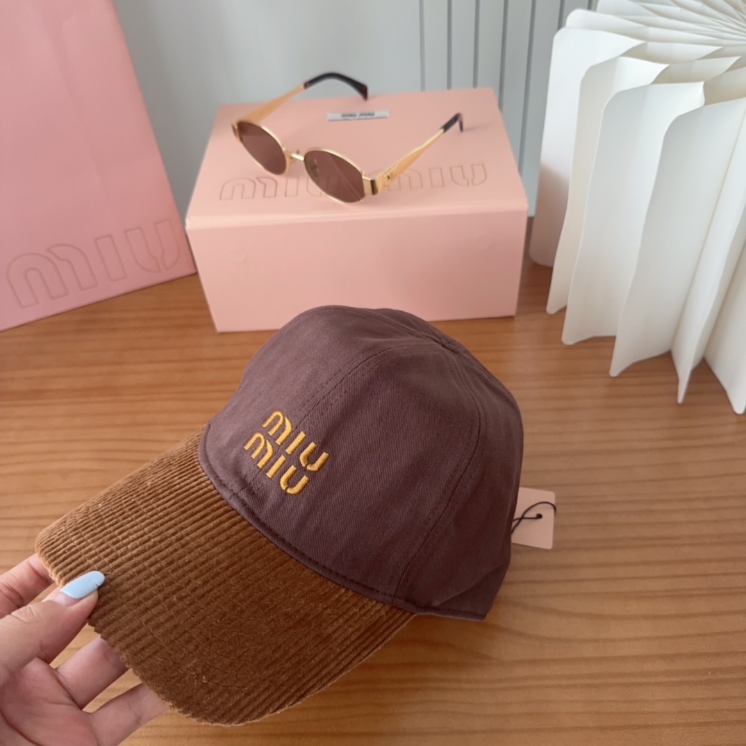 

【MIUM缪缪】2025新款棒球帽，🔆百搭日常款～出街必备