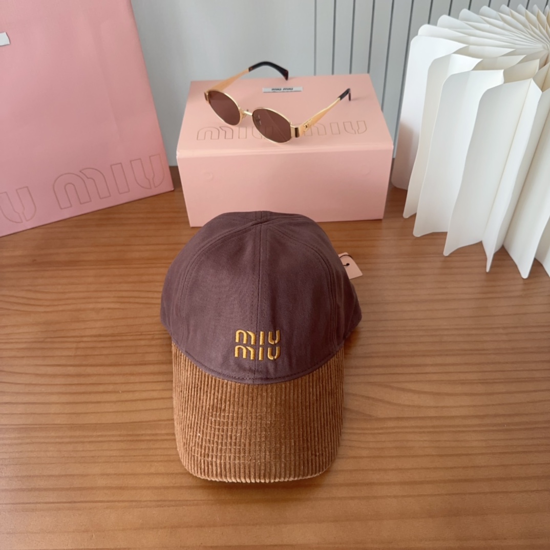 

【MIUM缪缪】2025新款棒球帽，🔆百搭日常款～出街必备