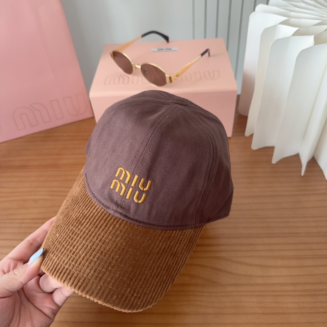 

【MIUM缪缪】2025新款棒球帽，🔆百搭日常款～出街必备