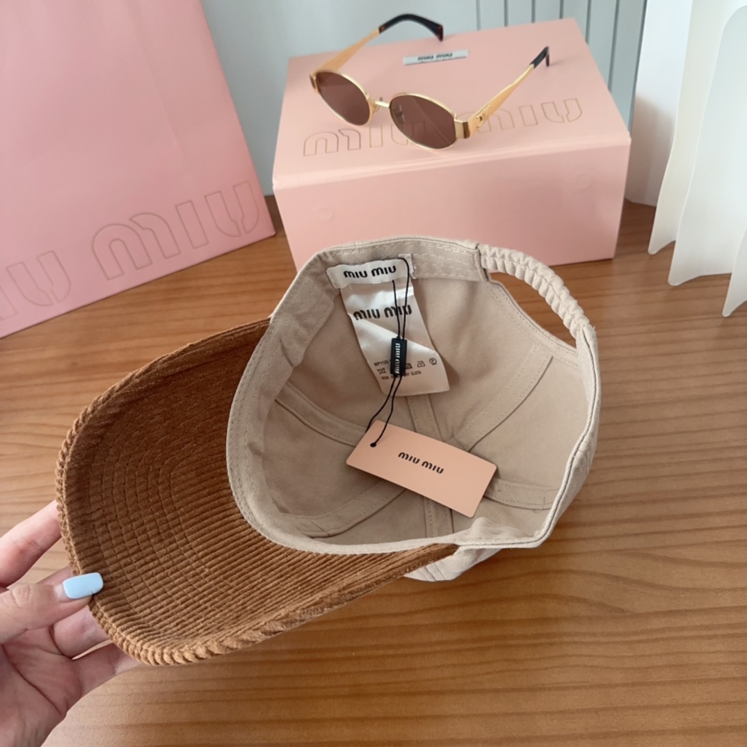 

【MIUM缪缪】2025新款棒球帽，🔆百搭日常款～出街必备