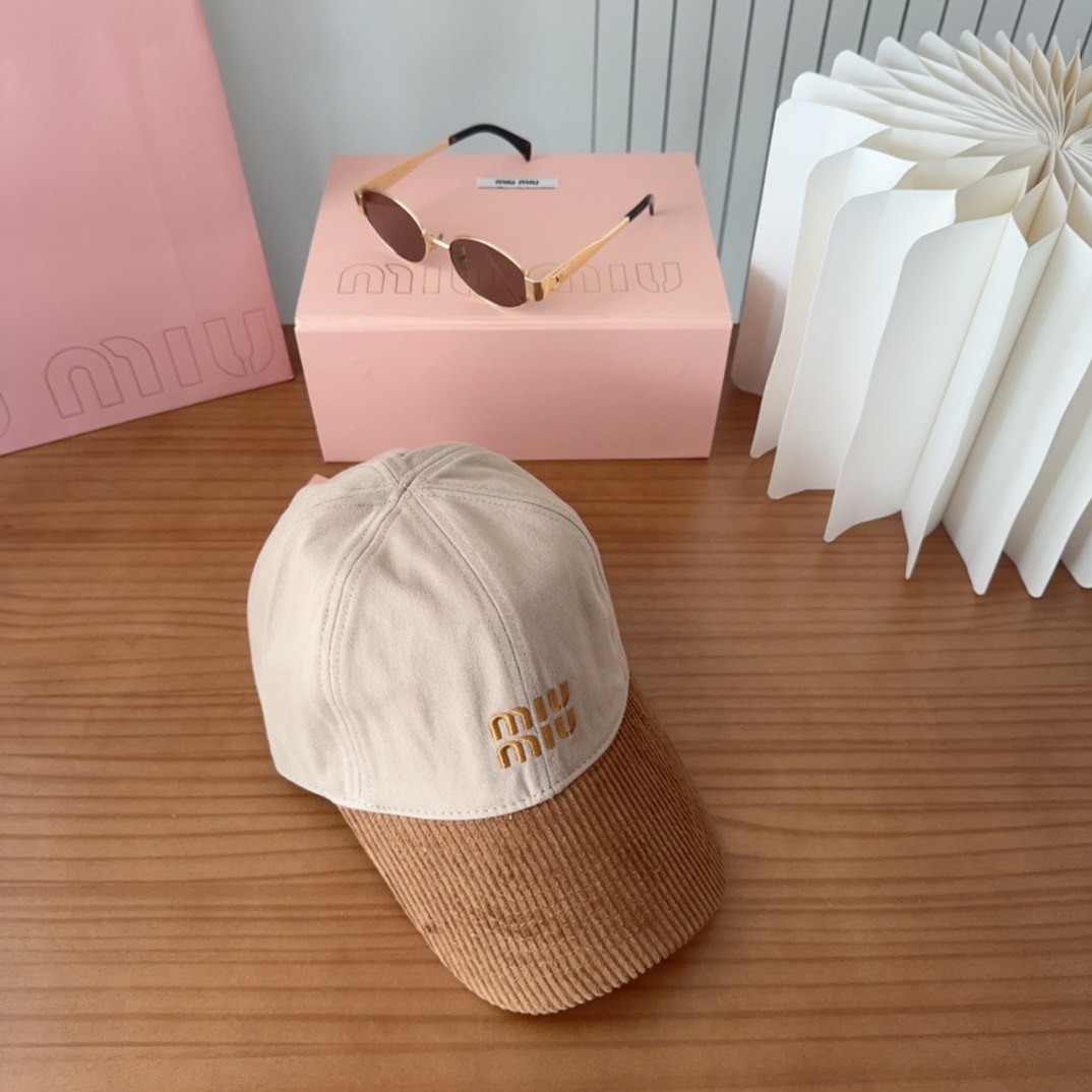

【MIUM缪缪】2025新款棒球帽，🔆百搭日常款～出街必备