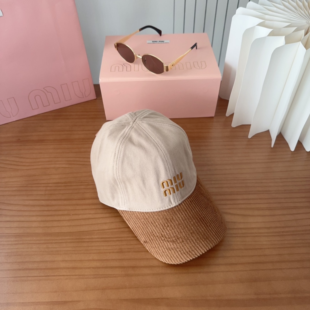 

【MIUM缪缪】2025新款棒球帽，🔆百搭日常款～出街必备