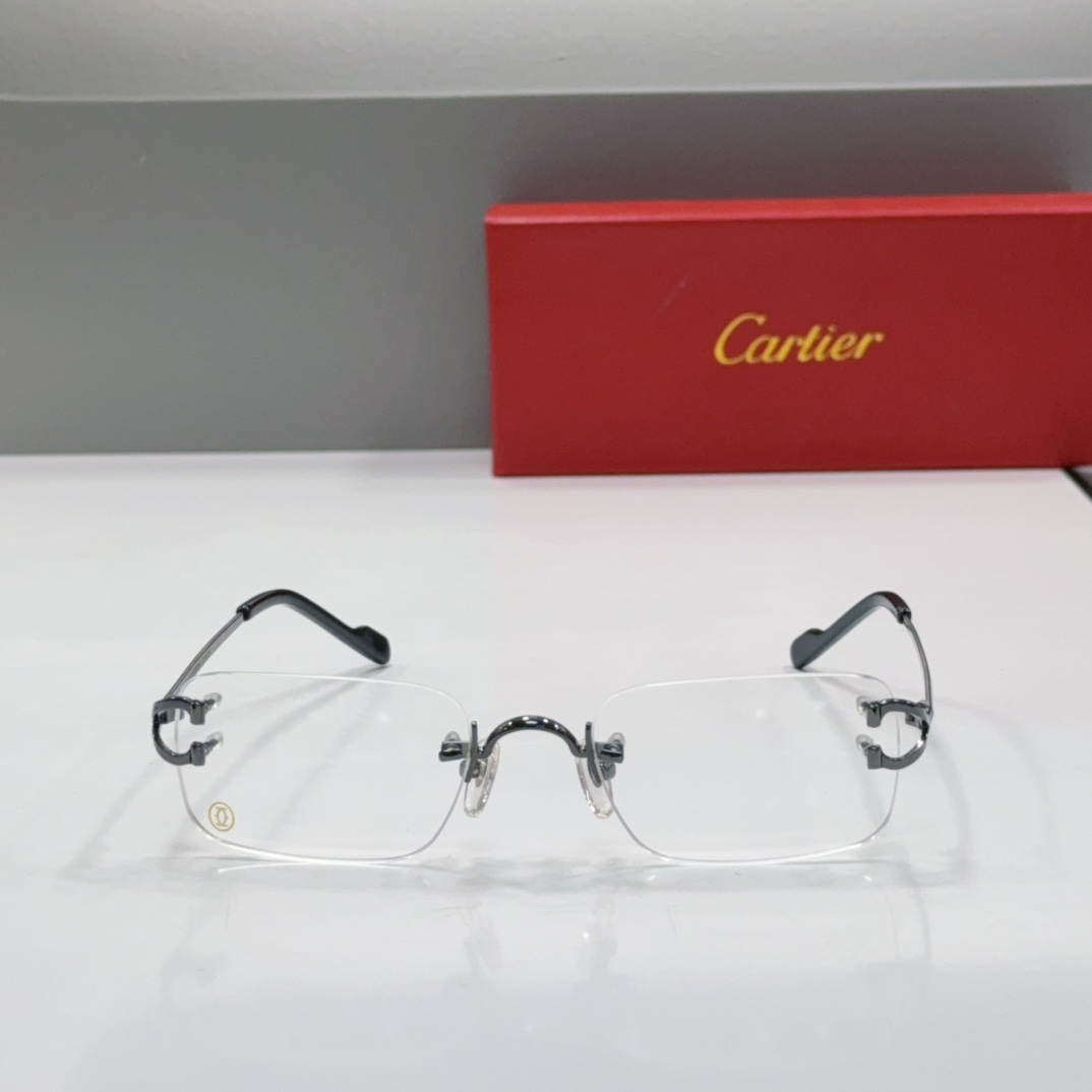 Cartier Rimless Metal Glasses