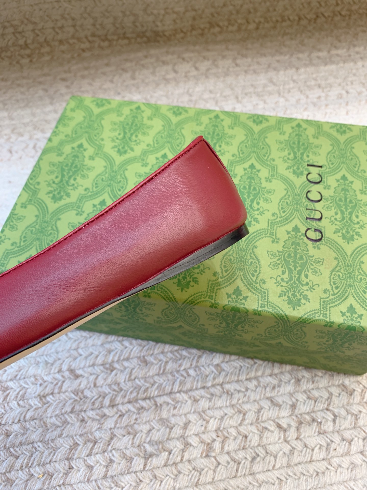 “High-Quality 864GUCC*SS25 Flat-Buttoned Ballet Shoes with Sheep Skin and Real Skin Materials” - 图片 7