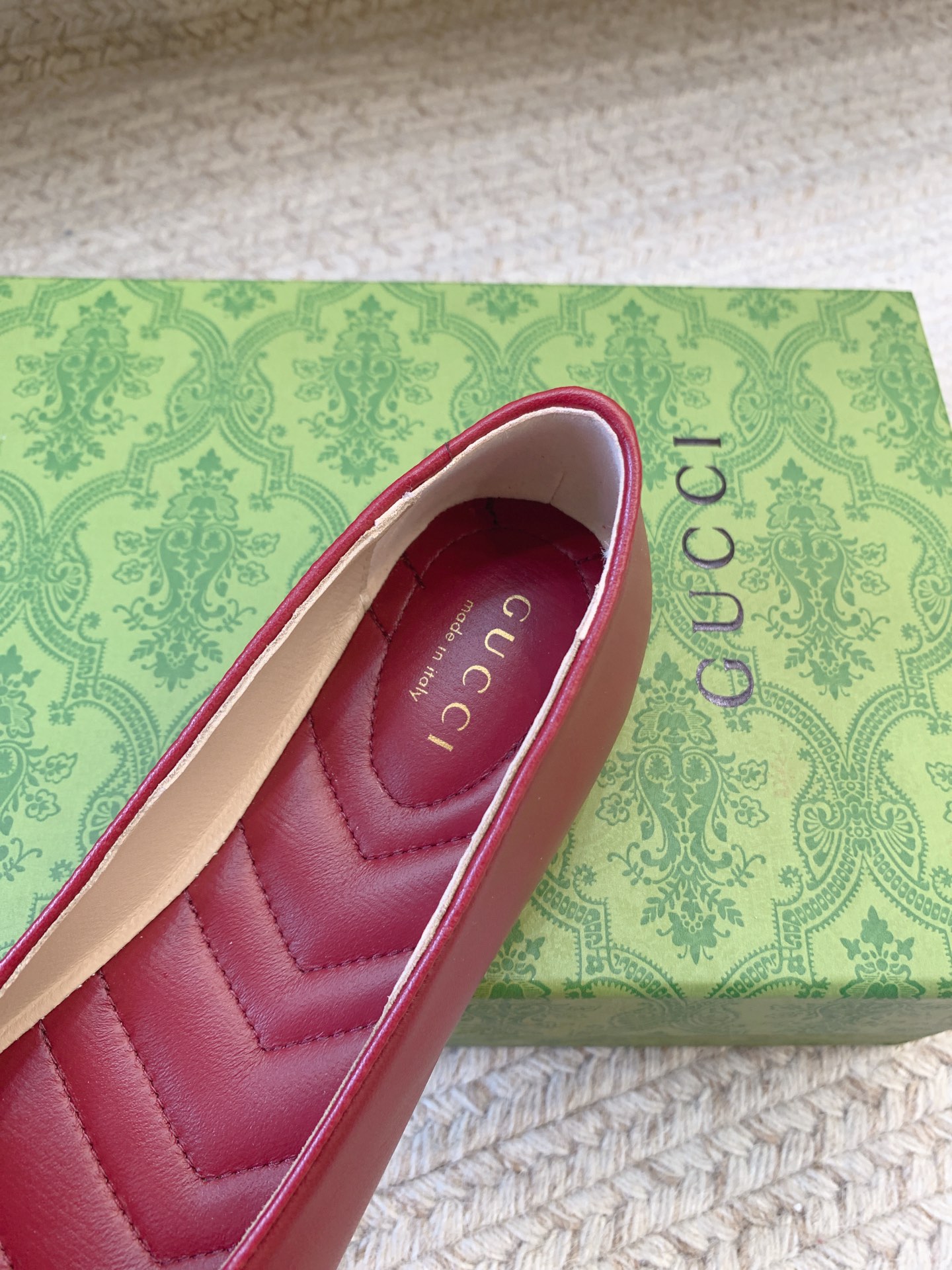 “High-Quality 864GUCC*SS25 Flat-Buttoned Ballet Shoes with Sheep Skin and Real Skin Materials” - 图片 6