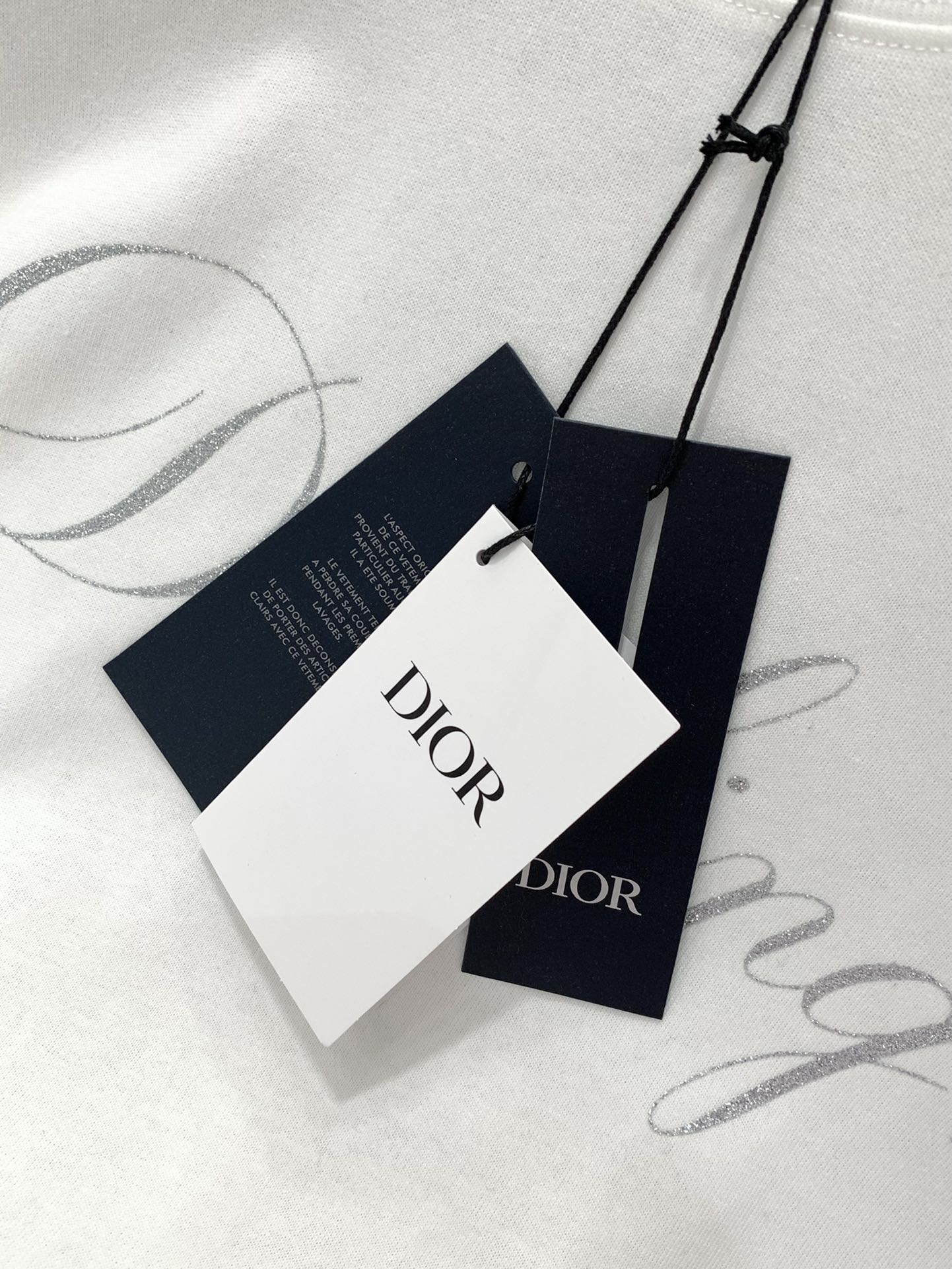 ，Dior 迪奥， 2025夏季新品，专柜同步有售，简约时尚休闲圆领短袖T恤，原版进口面料，舒适透气，顶
