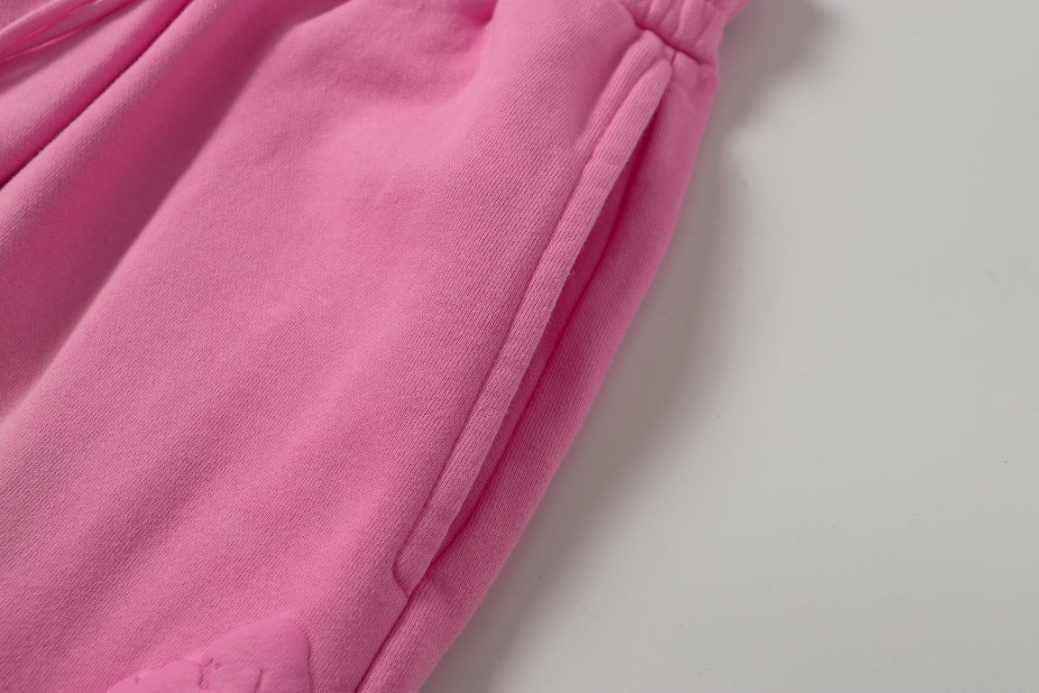 DENIMTEARS Pink Cotton Flower Appliqué Jogger Pants 9 i1755247986 6745 7