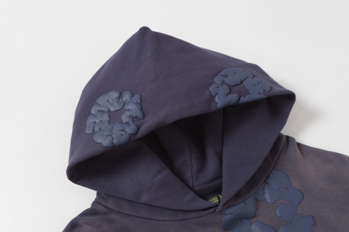 DENIMTEARS Cotton Fleece Pullover Hoodie with Cotton Flower Appliqués 4 i1755248107 4765 2