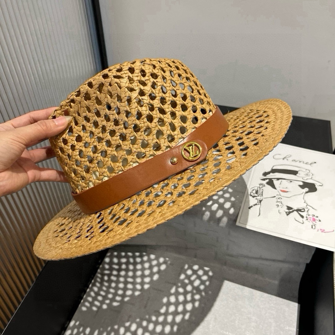 🆕

Lv新款礼帽，镂空礼帽，头围57cm
