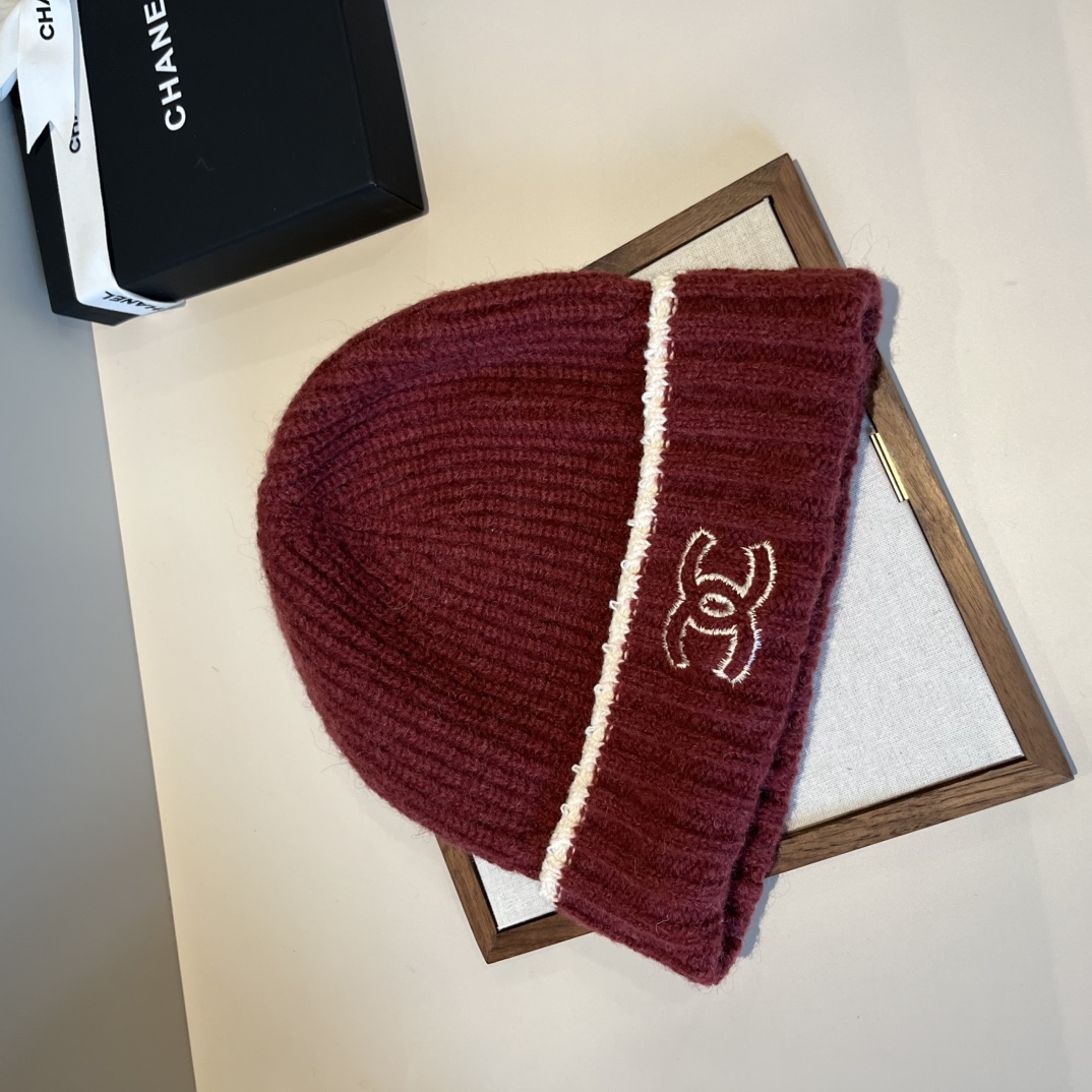 🆕

Chanel香奈儿针织毛线帽，专柜新款