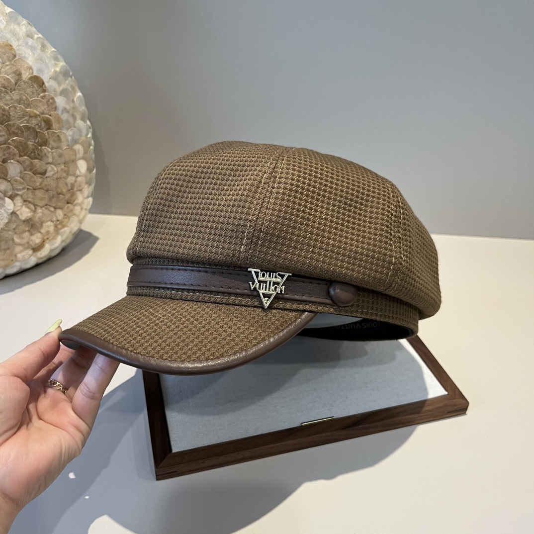 🆕

LV新款画家鸭舌帽，八角帽，头围57cm