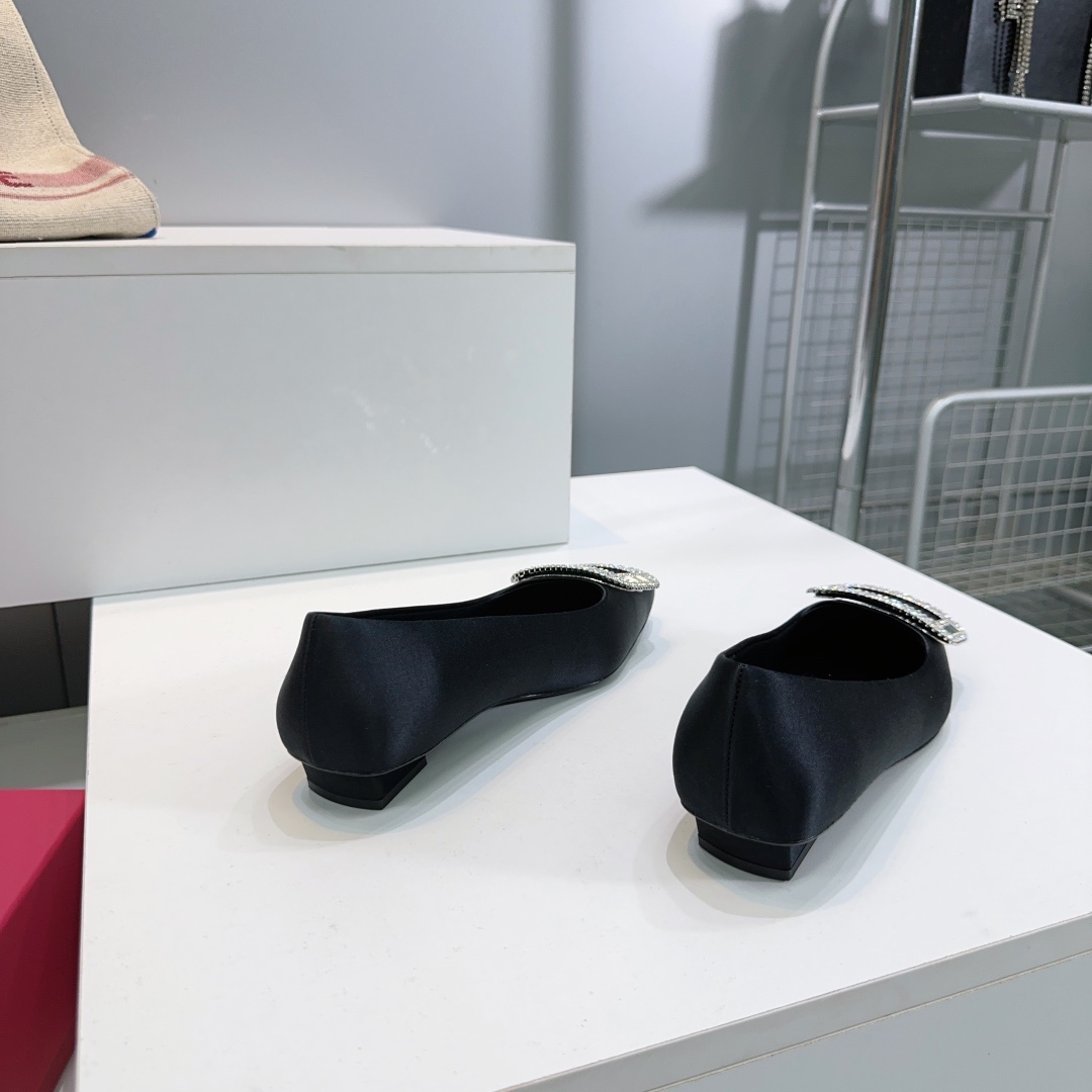 “Roger Vivier Diamond-Detailed Wedding Shoes | Classic Series | High Quality Italian Leather | Sizes 35-39” - 图片 7