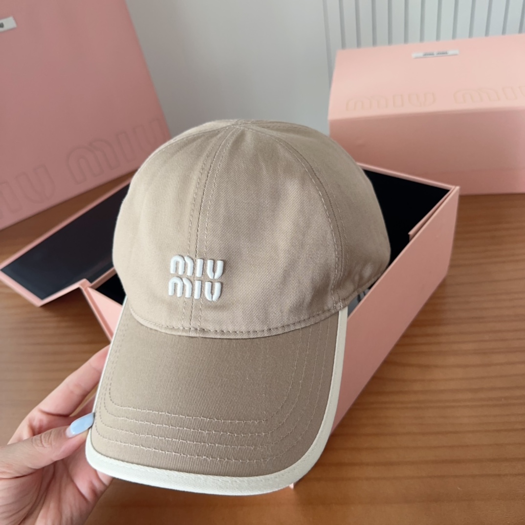 

MIUM缪缪 2025新款棒球帽，🔆百搭日常款～出街必备