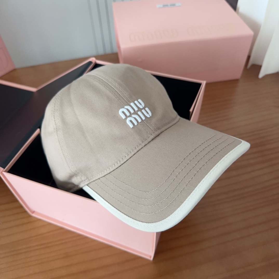

MIUM缪缪 2025新款棒球帽，🔆百搭日常款～出街必备