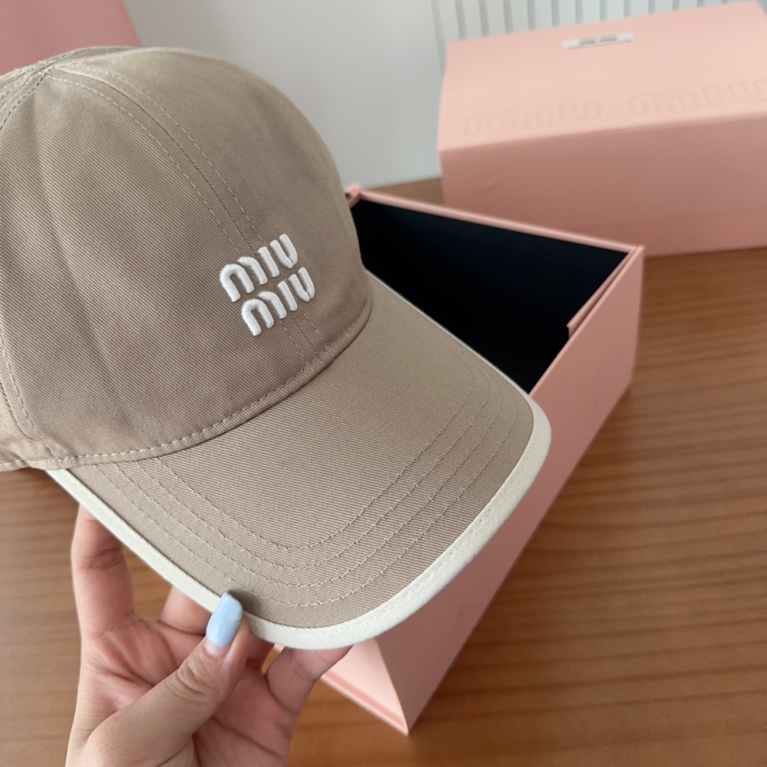 

MIUM缪缪 2025新款棒球帽，🔆百搭日常款～出街必备