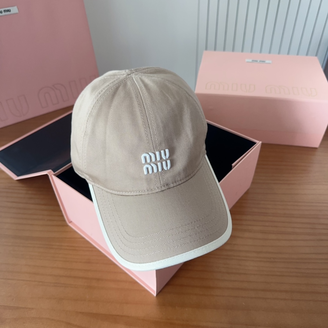 

MIUM缪缪 2025新款棒球帽，🔆百搭日常款～出街必备