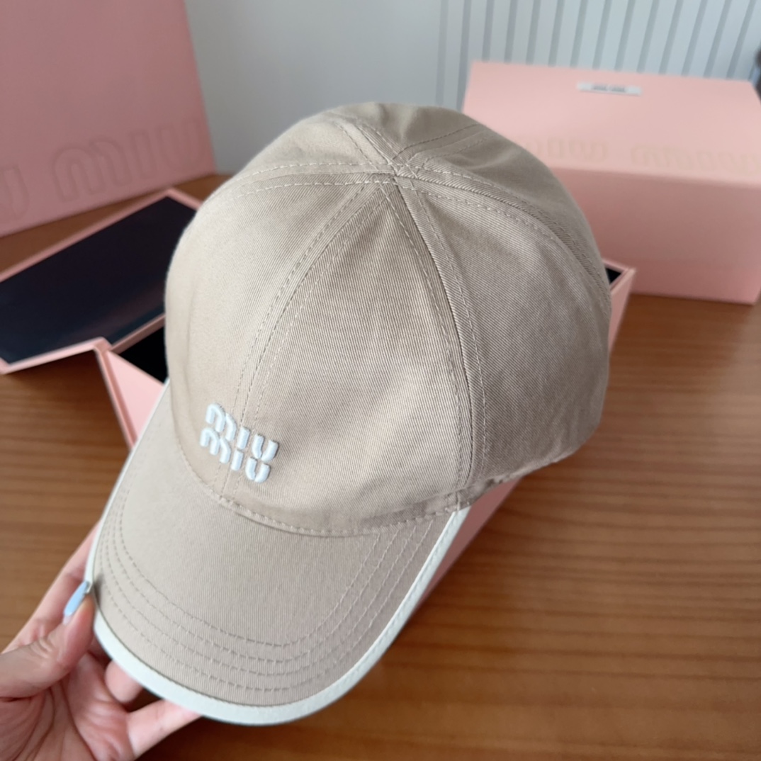 

MIUM缪缪 2025新款棒球帽，🔆百搭日常款～出街必备