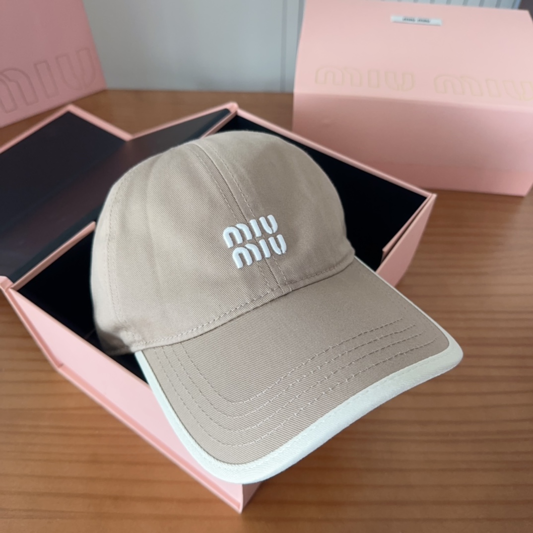 

MIUM缪缪 2025新款棒球帽，🔆百搭日常款～出街必备