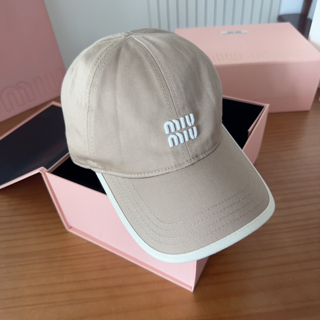 

MIUM缪缪 2025新款棒球帽，🔆百搭日常款～出街必备